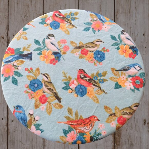 Kitchenaid Bowl Cover Reversible Birds and Flowers - Picture 1 of 6